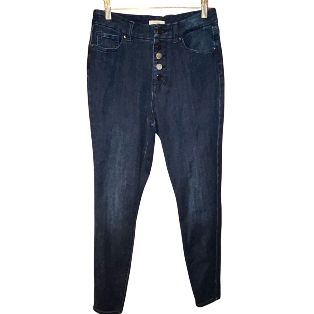 Maurices M Jeans Medium High Rise Jeggings Stretch Skinny Jeans Button Fly